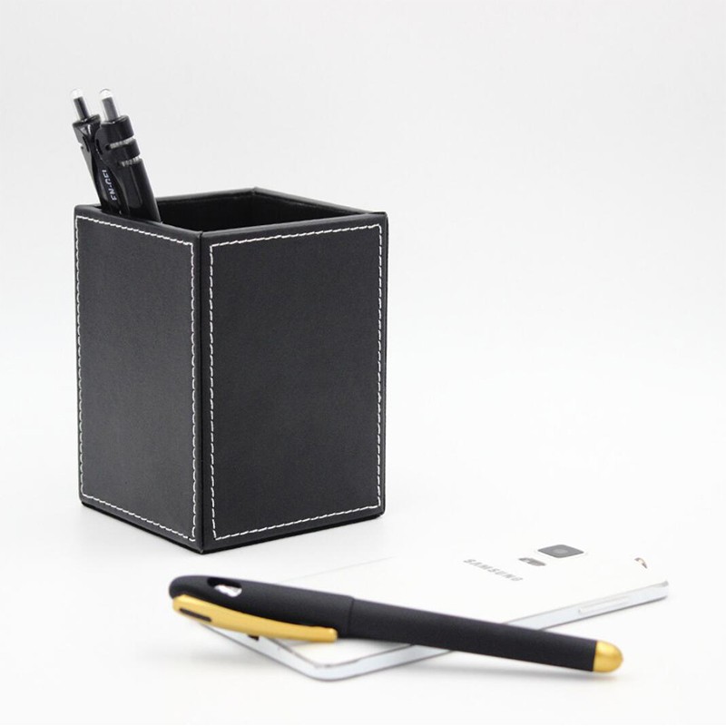 PU Leather Pen Holder