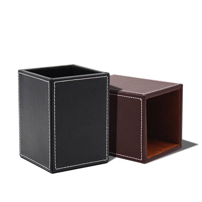 PU Leather Pen Holder