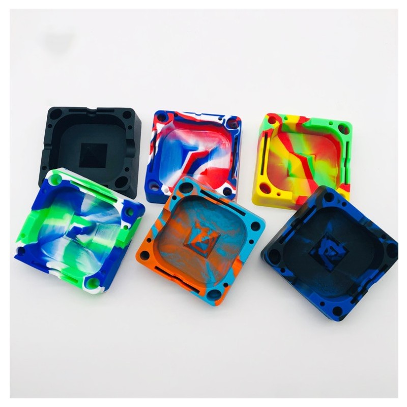 Unbreakable Square Silicone Ashtray