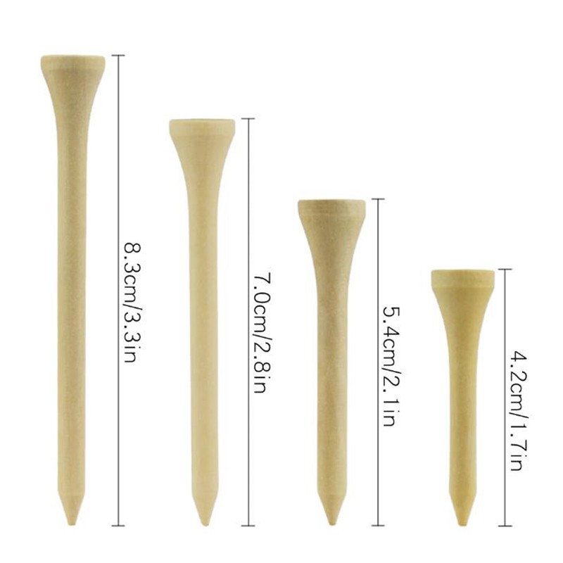 Wood Golf Tees